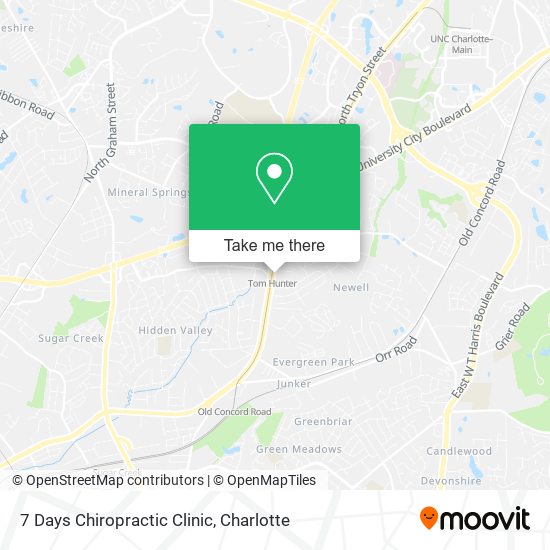 7 Days Chiropractic Clinic map