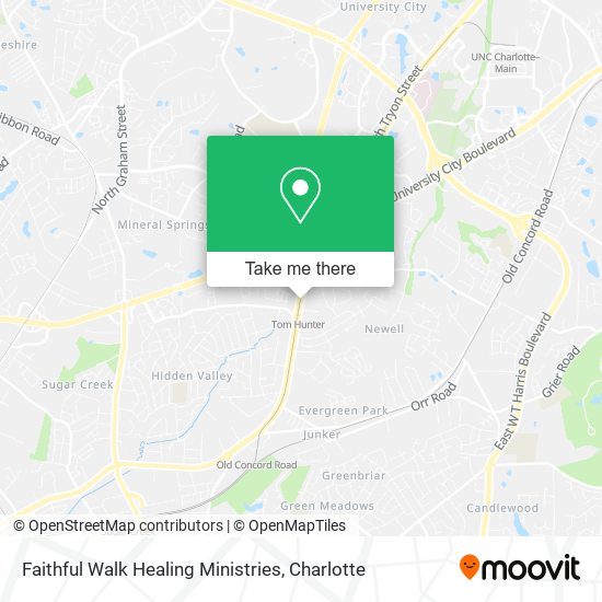 Faithful Walk Healing Ministries map