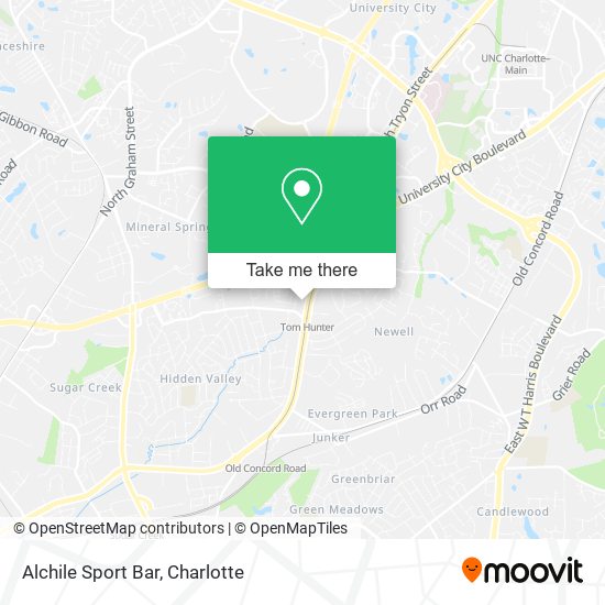 Mapa de Alchile Sport Bar