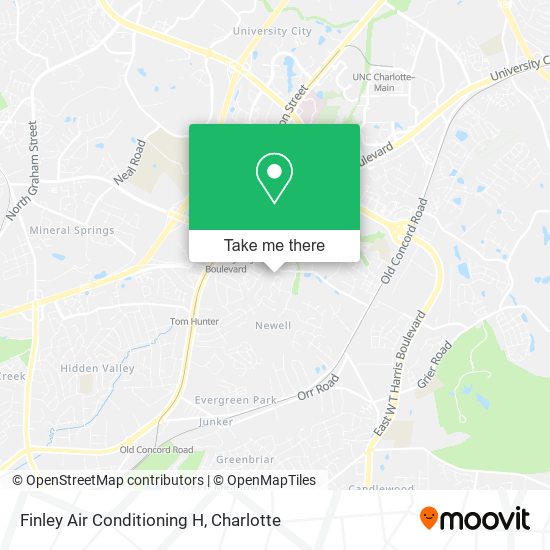 Mapa de Finley Air Conditioning H