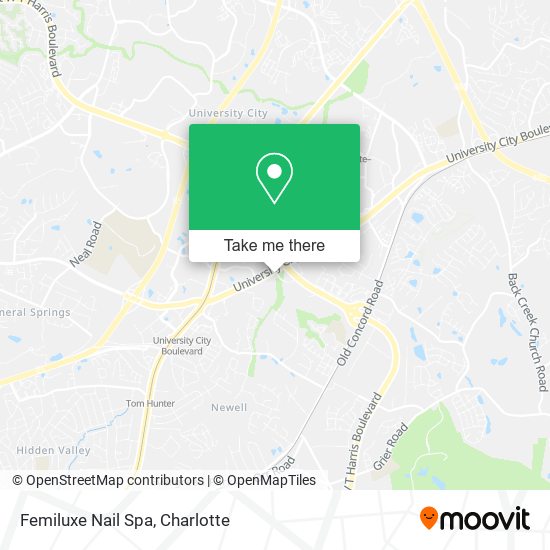 Femiluxe Nail Spa map