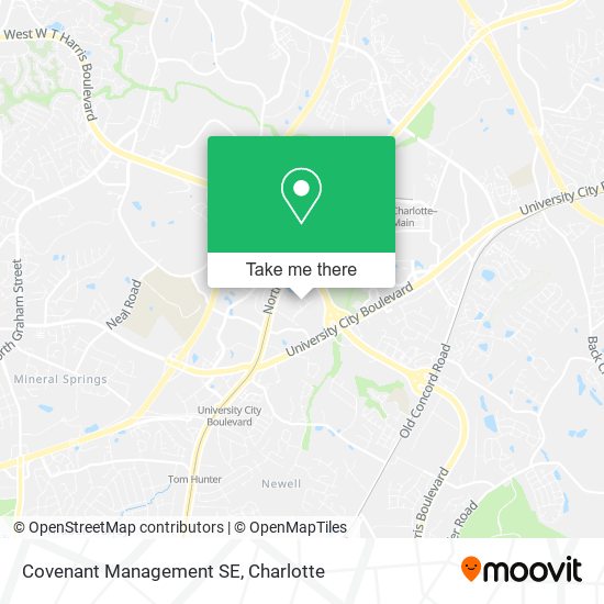 Covenant Management SE map