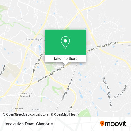 Innovation Team map