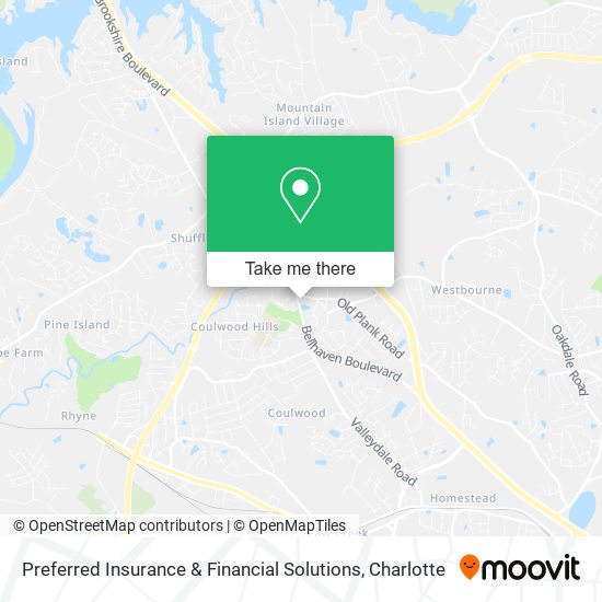 Preferred Insurance & Financial Solutions map