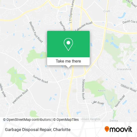 Garbage Disposal Repair map