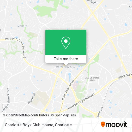 Charlotte Boyz Club House map