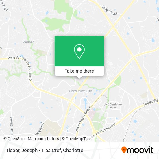 Tieber, Joseph - Tiaa Cref map