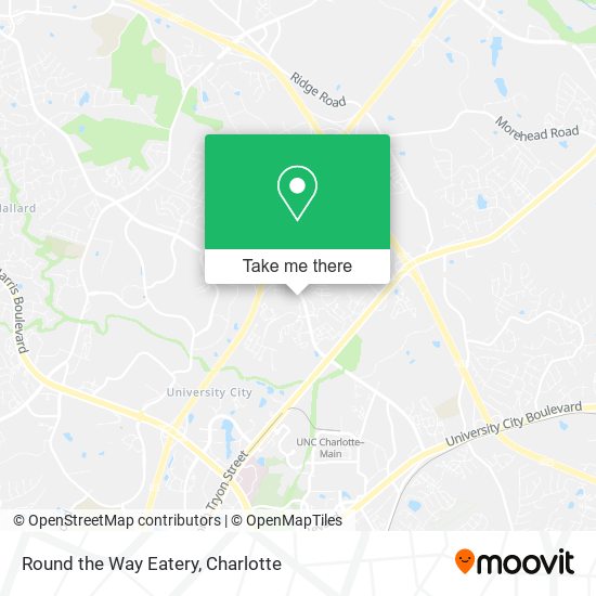 Mapa de Round the Way Eatery