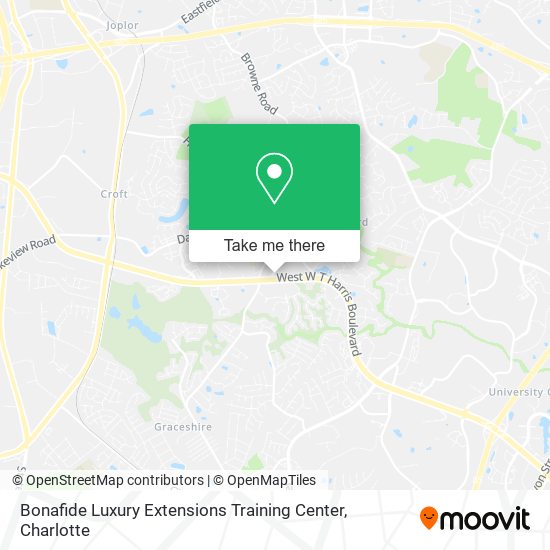 Bonafide Luxury Extensions Training Center map