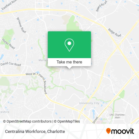 Mapa de Centralina Workforce