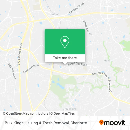 Mapa de Bulk Kings Hauling & Trash Removal