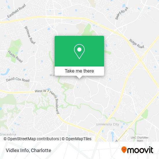 Vidlex Info map