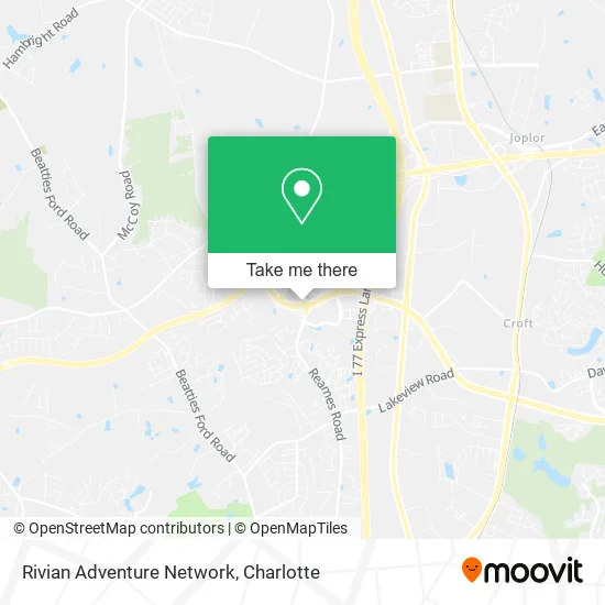Mapa de Rivian Adventure Network