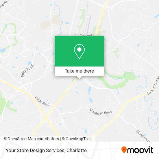 Your Store Design Services map