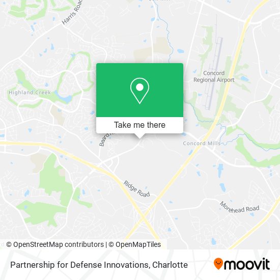 Mapa de Partnership for Defense Innovations