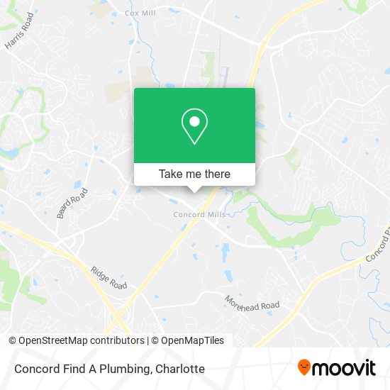 Concord Find A Plumbing map