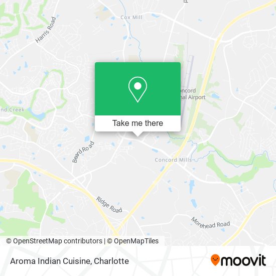 Aroma Indian Cuisine map