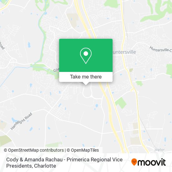 Mapa de Cody & Amanda Rachau - Primerica Regional Vice Presidents