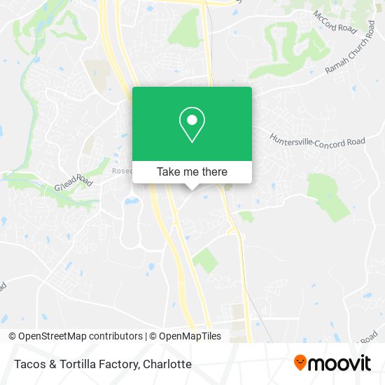 Tacos & Tortilla Factory map