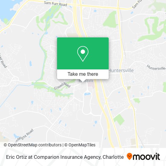Eric Ortiz at Comparion Insurance Agency map
