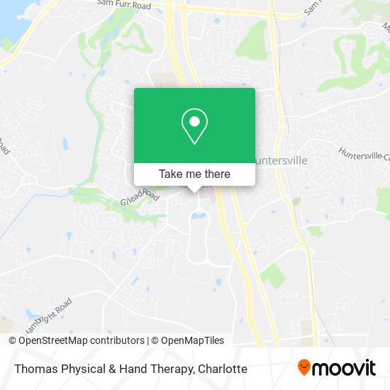 Thomas Physical & Hand Therapy map