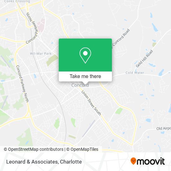 Leonard & Associates map