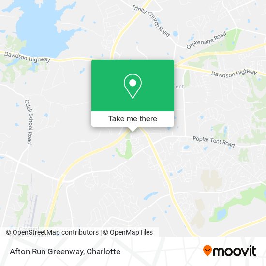 Mapa de Afton Run Greenway