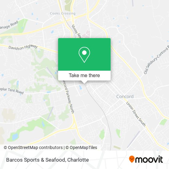 Barcos Sports & Seafood map