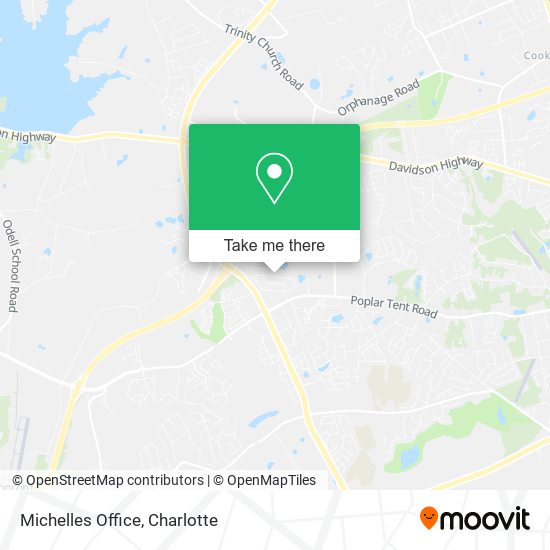 Mapa de Michelles Office