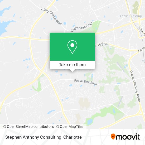 Mapa de Stephen Anthony Consulting