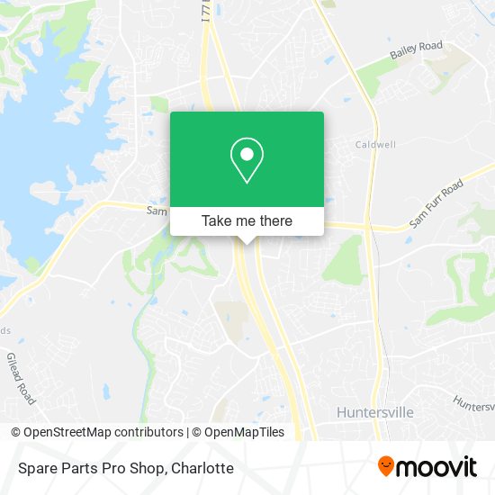 Spare Parts Pro Shop map