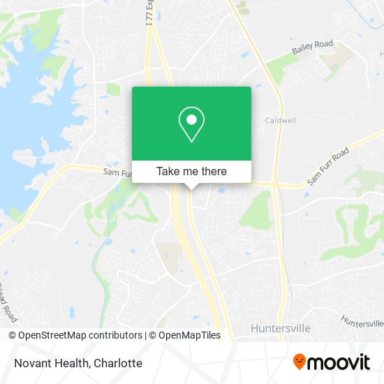 Novant Health map