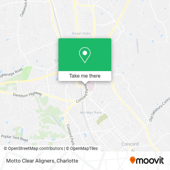 Motto Clear Aligners map