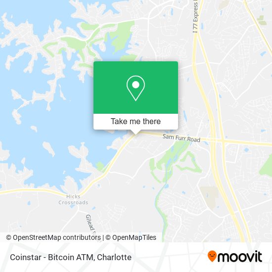 Coinstar - Bitcoin ATM map