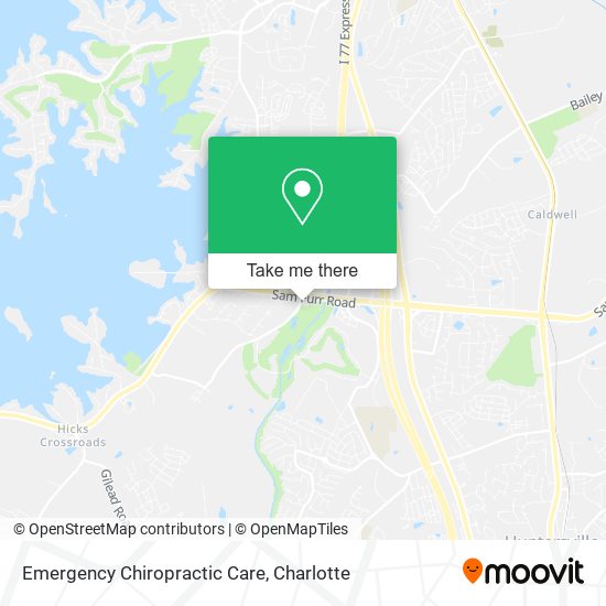 Mapa de Emergency Chiropractic Care