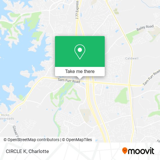 CIRCLE K map