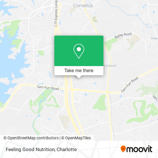 Feeling Good Nutrition map