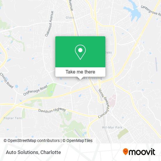 Mapa de Auto Solutions