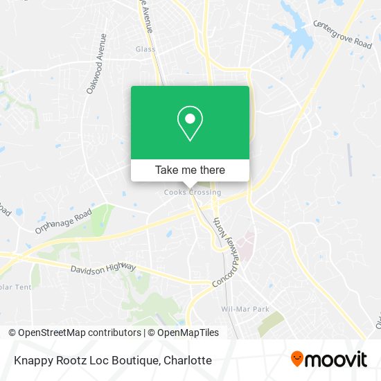 Knappy Rootz Loc Boutique map