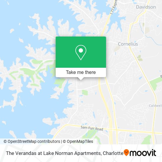 The Verandas at Lake Norman Apartments map