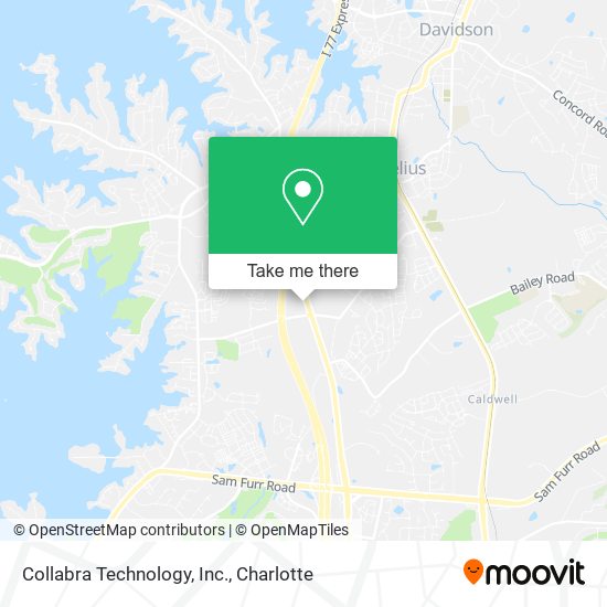Mapa de Collabra Technology, Inc.