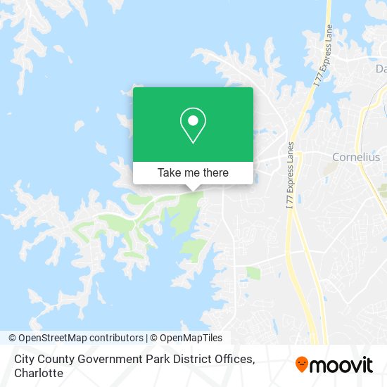 Mapa de City County Government Park District Offices