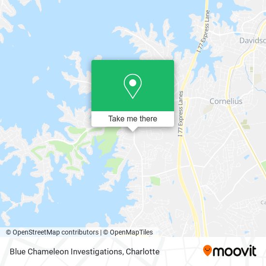 Mapa de Blue Chameleon Investigations