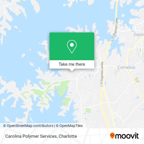 Carolina Polymer Services map