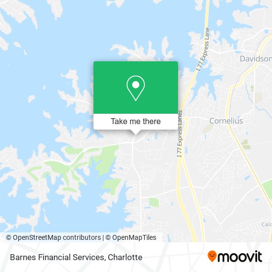 Barnes Financial Services map