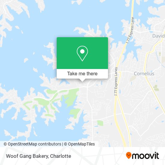 Mapa de Woof Gang Bakery