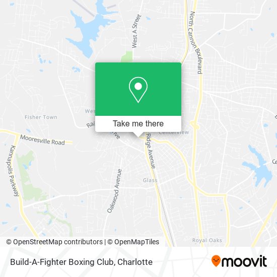 Build-A-Fighter Boxing Club map