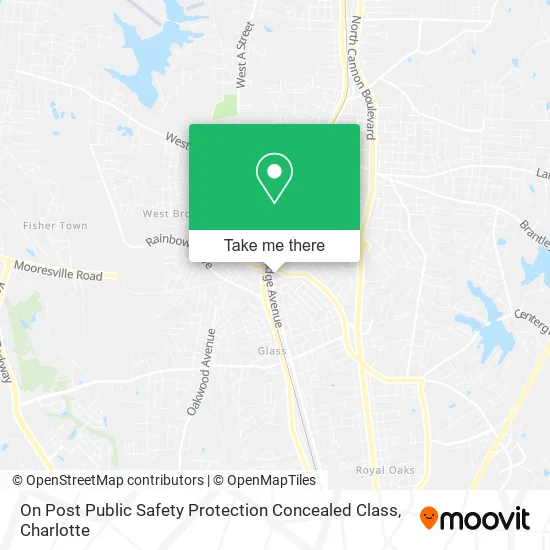 On Post Public Safety Protection Concealed Class map