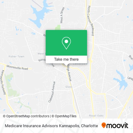 Medicare Insurance Advisors Kannapolis map