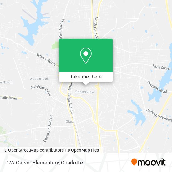 GW Carver Elementary map